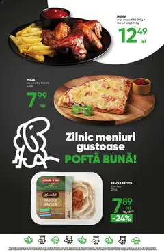 Ofertele Profi valabile de la 08.10.2026 | Pagină: 17 | Produse: Pui, Brânză, Șuncă, Pizza