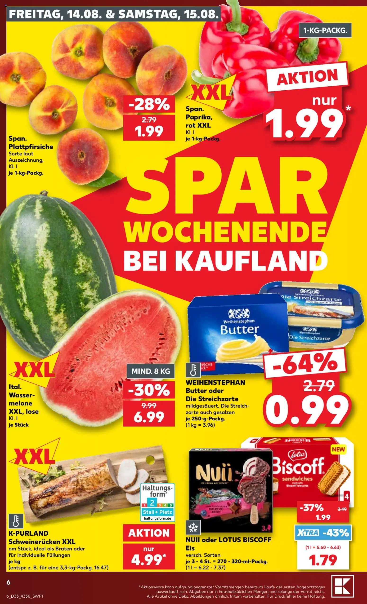 Kaufland Německo leták od 13.08.2026 | Strana: 6