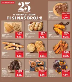 Baguette, Baguette 220 g - Pregled kataloga iz trgovine Kaufland, vrijedi od 28.10.2026 | Stranica: 22