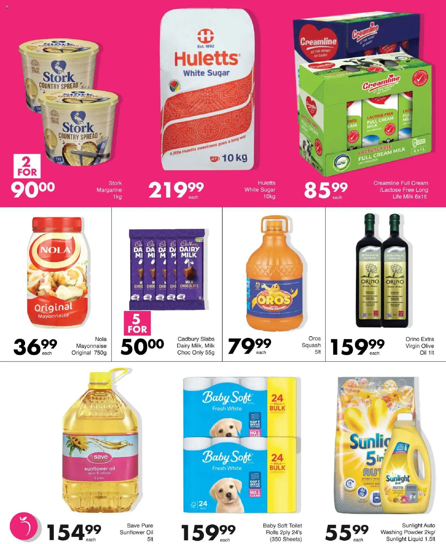New Save catalogue – valid from 29/10/2026 | Page: 2 | Products: Oil, Powder, Extra virgin olive oil, Mayonnaise