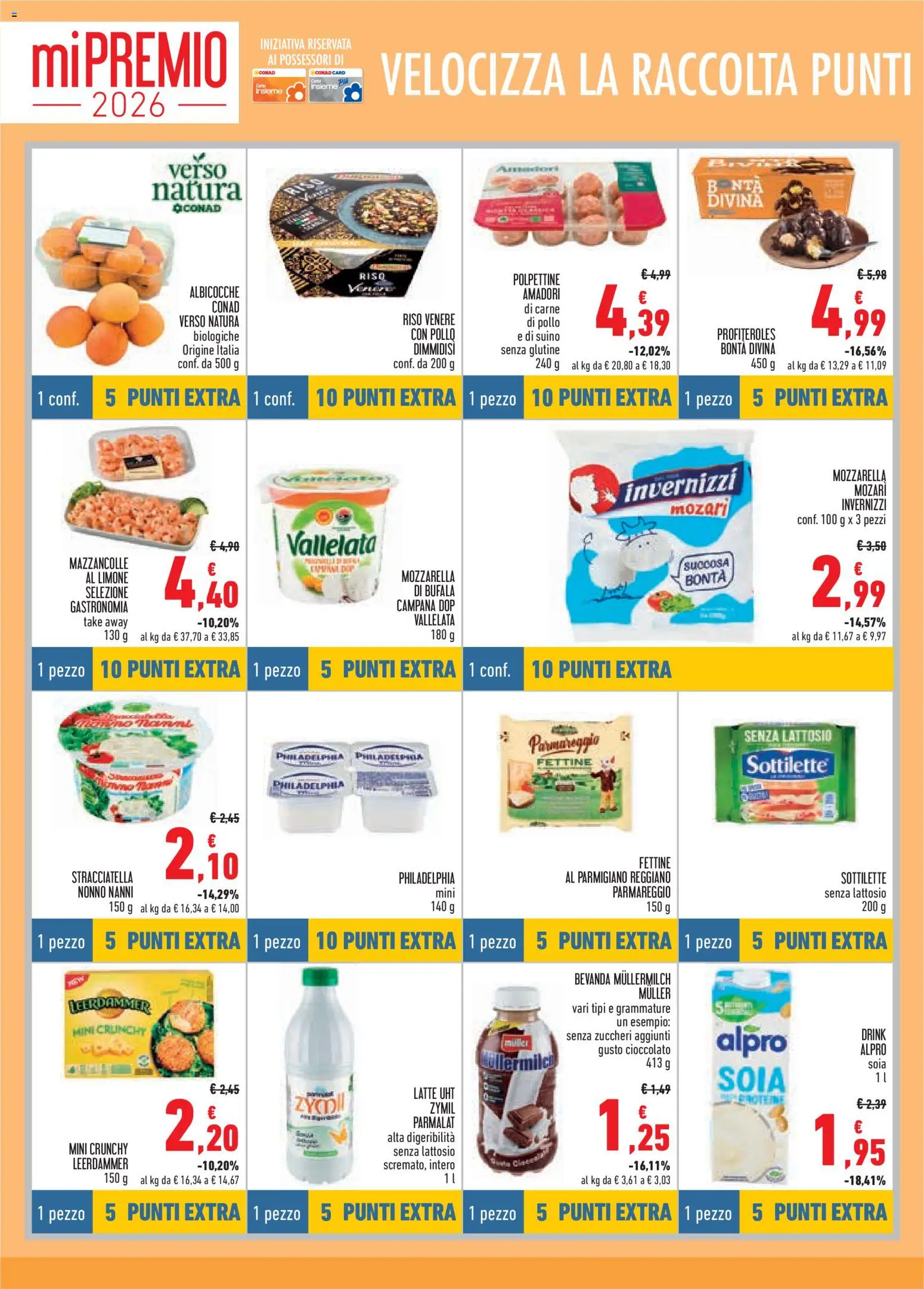 Volantino Conad del 21.05.2026 | Pagina: 10 | Prodotti: Cioccolato, Pollo, Suino, Stracciatella