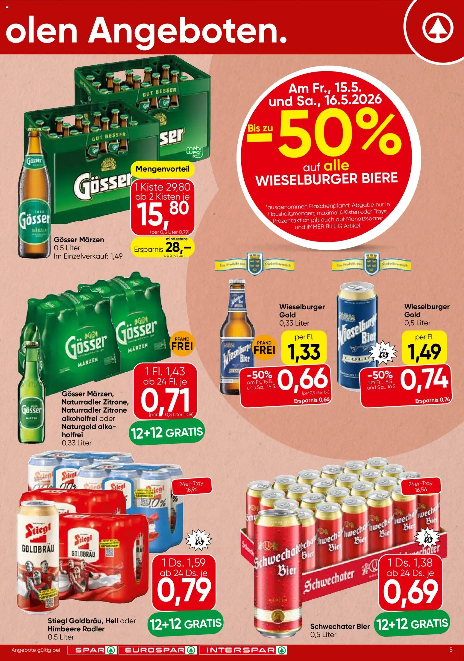 Spar Flugblatt - Wien gültig ab 13.05.2026 | Seite: 5