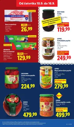 AROMATA Kese za zamrzivač, AROMATA Kese za zamrzivač Sa zip zatvaračem Zapremina 11 l i 3 l 20/15 komada - pregled Lidl kataloga - važi od 10.09.2026 | Strana: 47