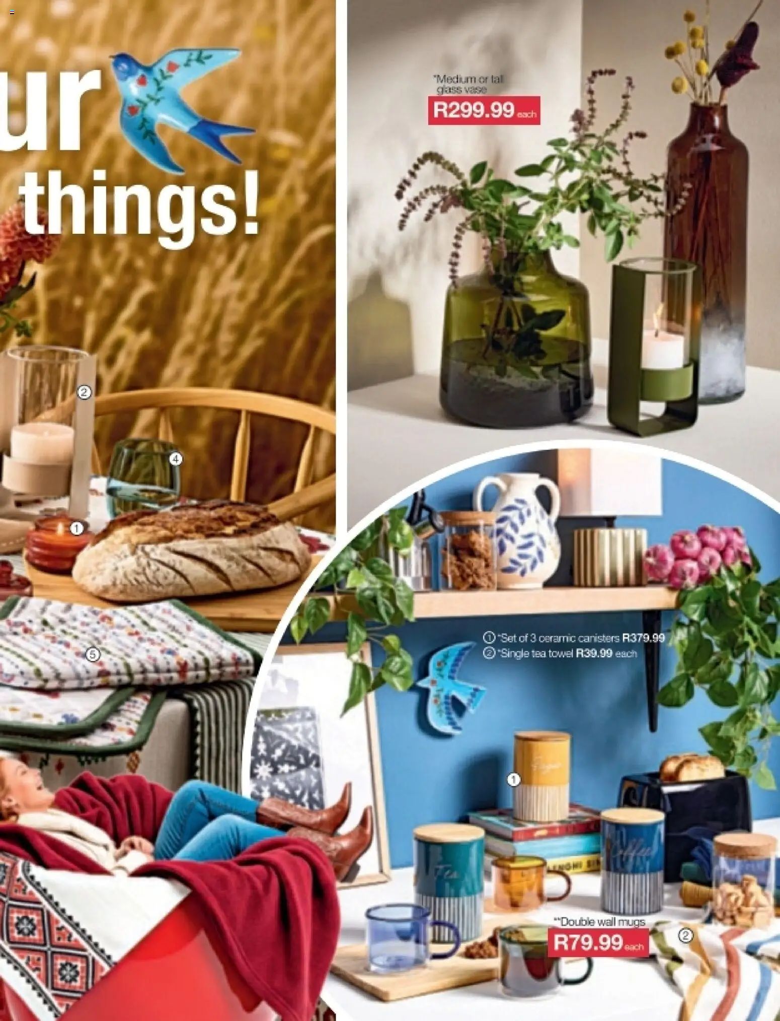 New MRP Home catalogue – valid from 23.04.2026 | Page: 5 | Products: Tea towel, Towel, Tea