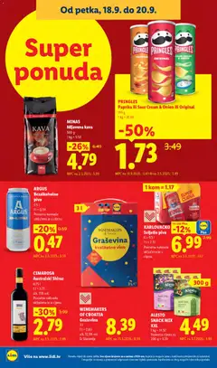 KARLOVAČKO Svijetlo pivo, Svijetlo pivo 6 x 0.5 l - Pregled kataloga iz trgovine Lidl, vrijedi od 14.09.2026 | Stranica: 70