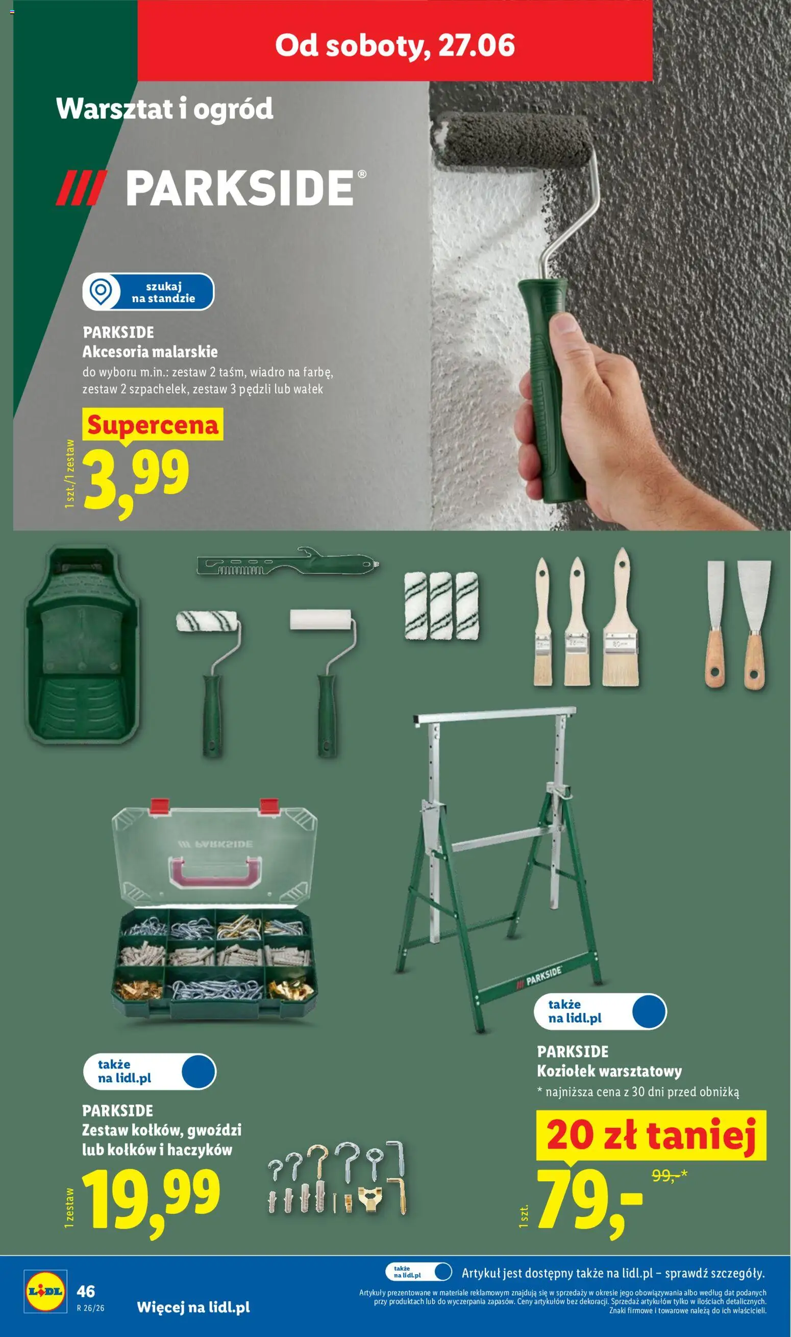 Lidl Polsko katalog od 22.06.2026 | Strana: 52 | Produkty: Parkside