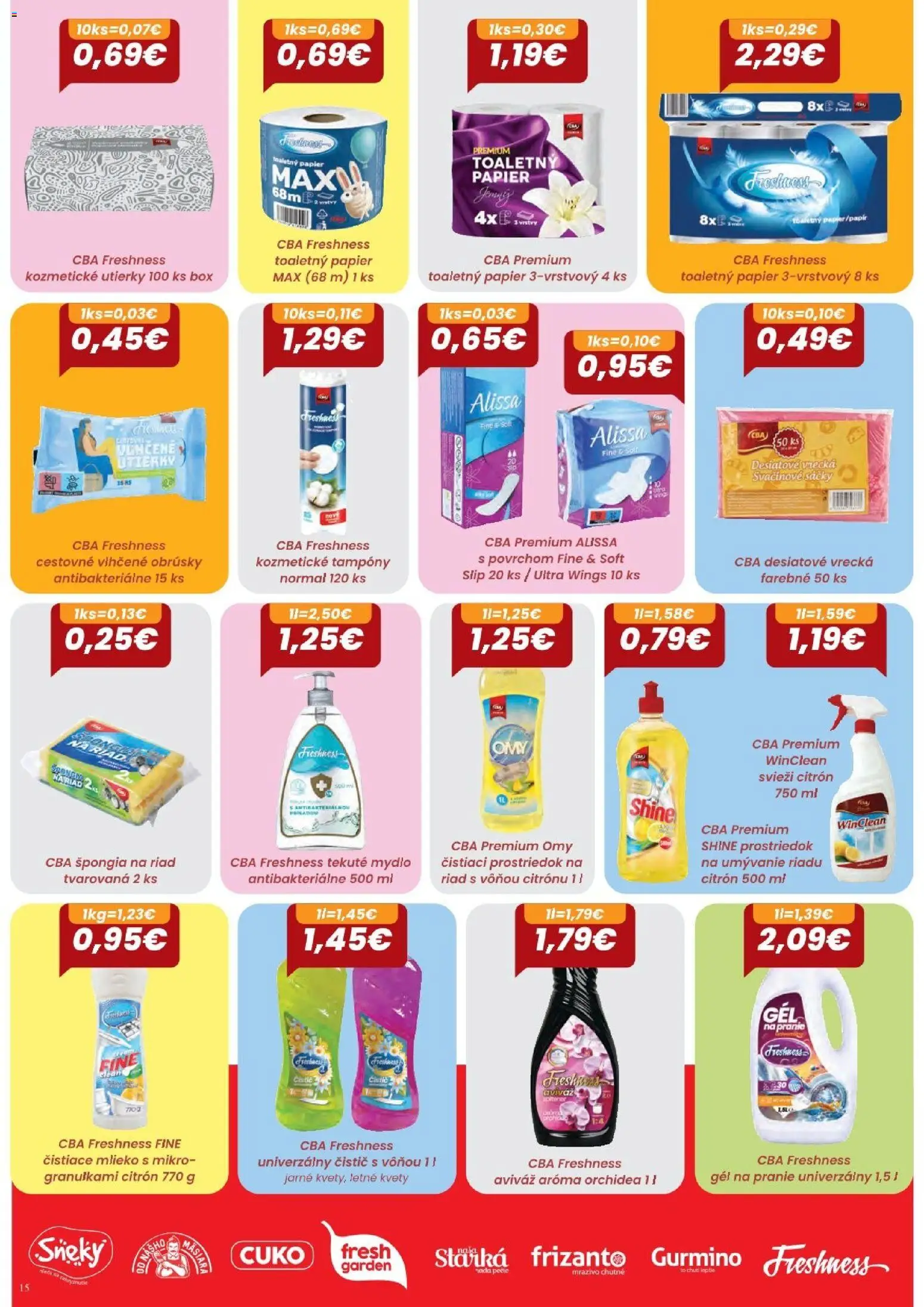 Nové Sintra akcie – leták je platný od 03.09.2026 | Strana: 15
