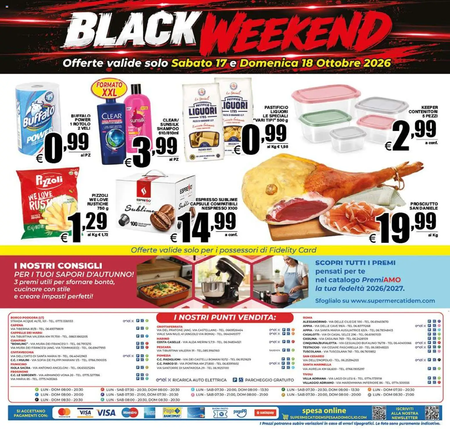 Volantino DEM del 14/10/2026 | Pagina: 20 | Prodotti: Shampoo, Tè, Prosciutto