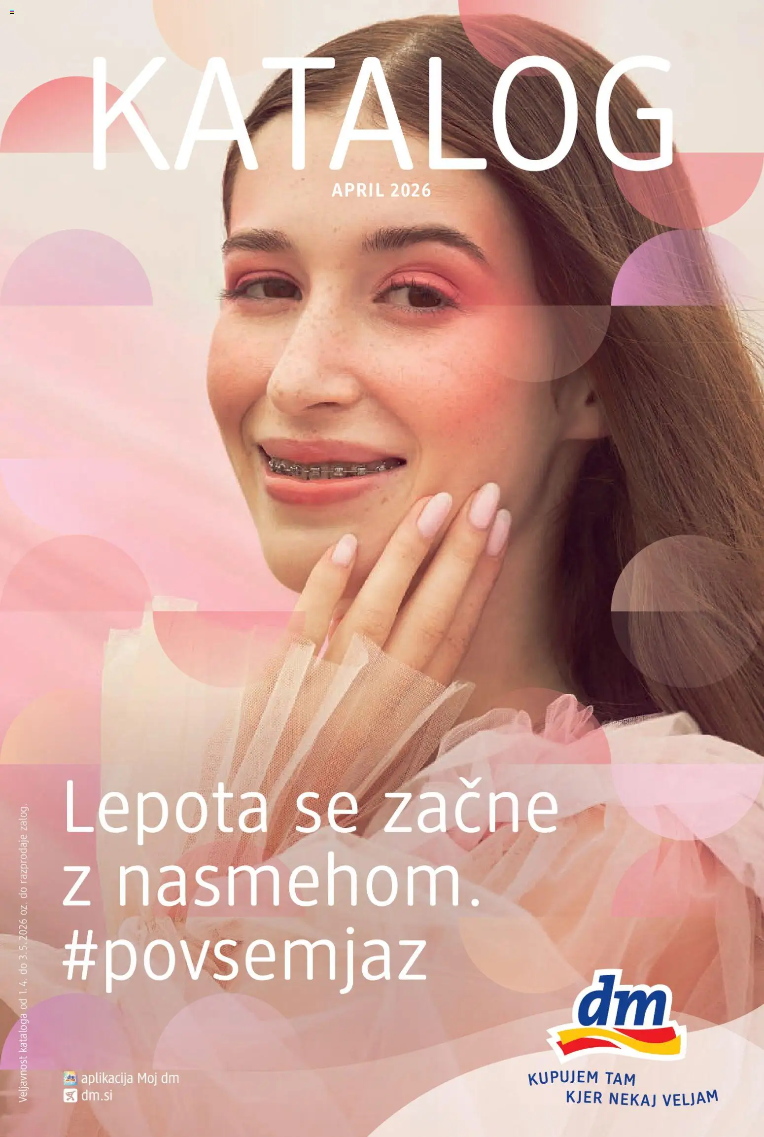 Novi DM Drogerie Markt katalog ponudbe – veljaven od 01.04.2026 | Stran: 1