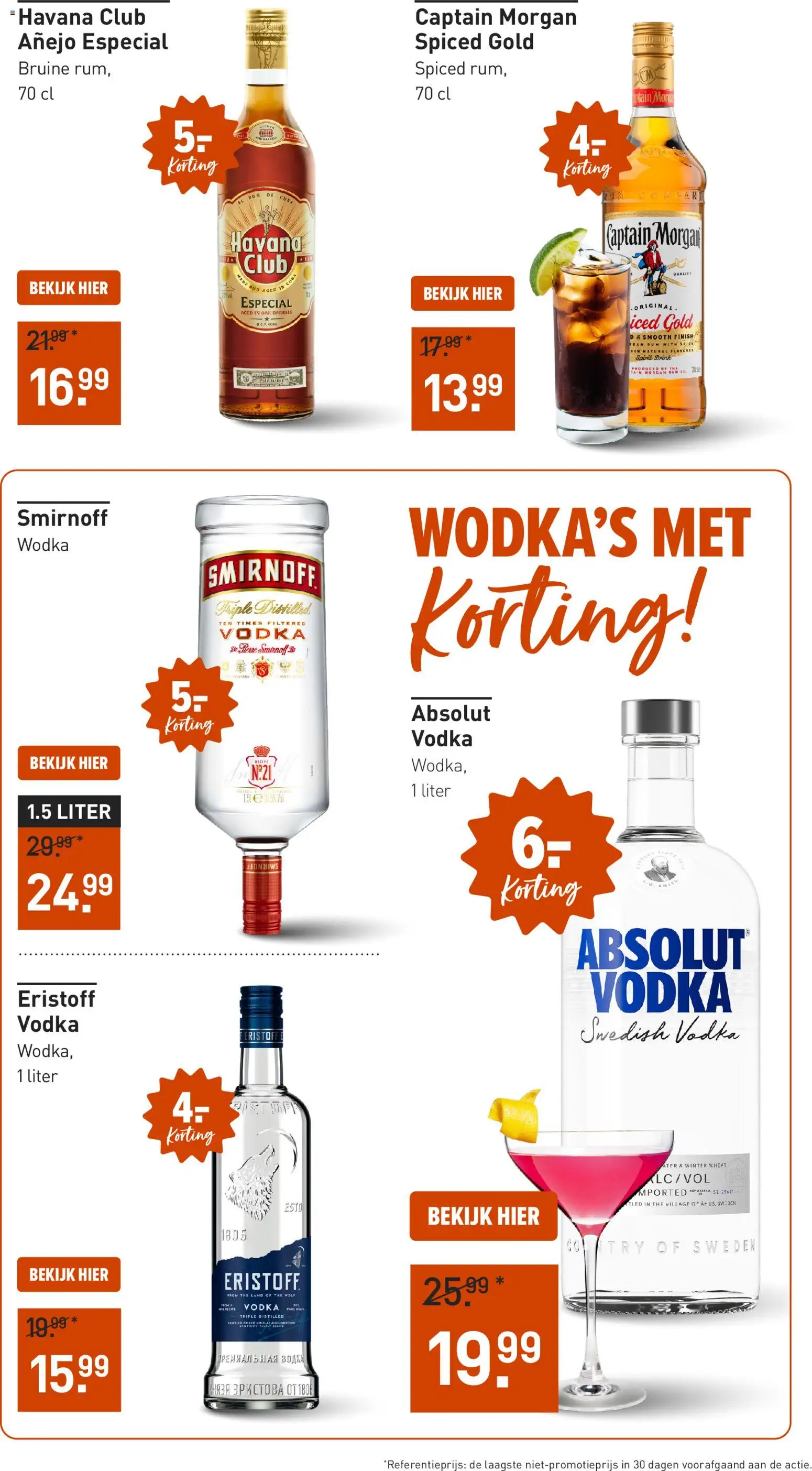 {H1} | Pagina: 13 | Producten: Wodka, Havana Club, Rum, Captain Morgan