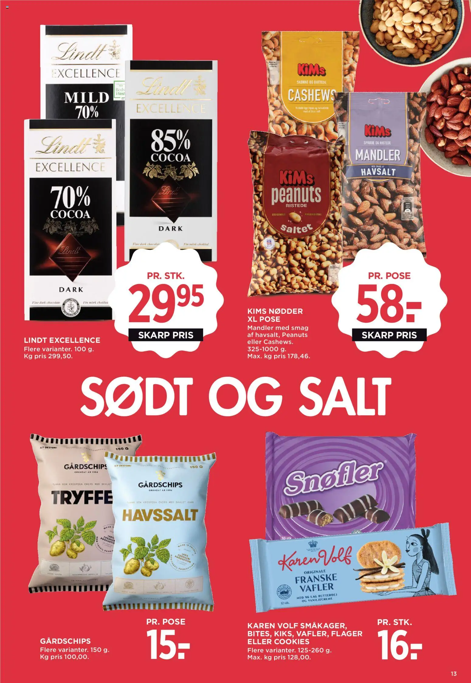 Meny tilbudsavis – gyldig fra 10/07/2026 | Side: 20 | Produkter: Chips, Cookies, Peanuts, Vafler