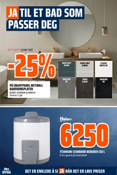 Forhåndsvisning av Obs Bygg kundeavis gyldig fra 25/10/2026 | Side: 11 | Produkter: Bad