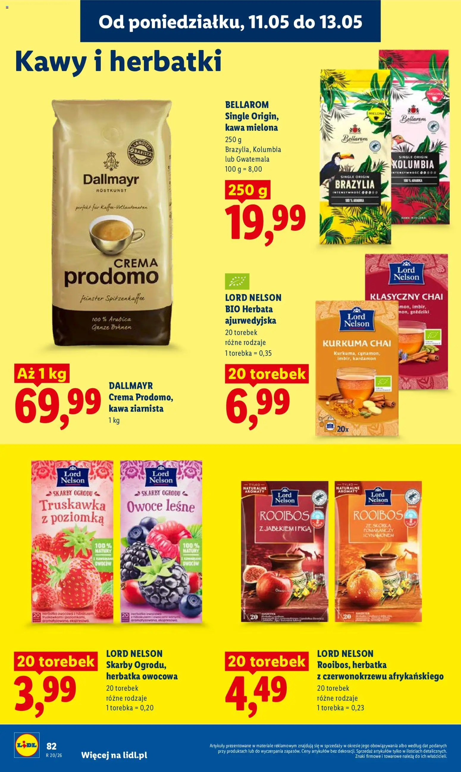 Lidl Polsko leták od 11.05.2026 | Strana: 84 | Produkty: Kardamon, Crema, Bellarom, Kurkuma
