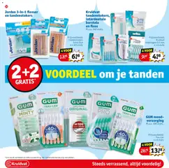 Kruidvat folder week 26 - Voorbeeld van een folder van Kruidvat, geldig van 23-06-2026 | Pagina: 38 | Producten: Gum, Kan, Borstels, Mondverzorging