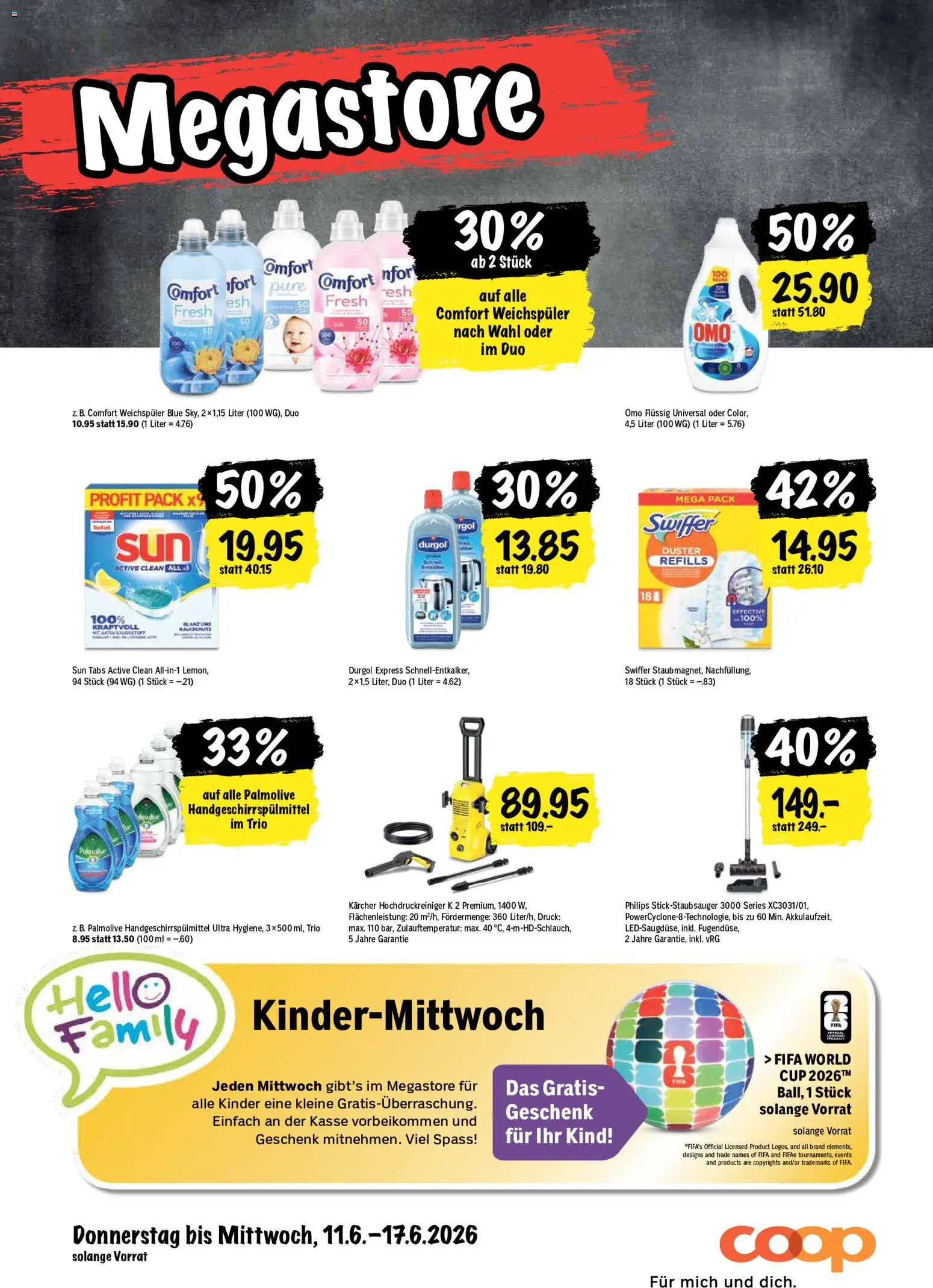 Coop aktionen – gültig ab 11.06.2026 | Seite: 28 | Produkte: Weichspüler, Philips