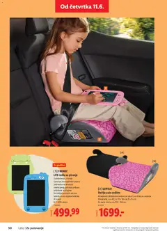 Lidl katalog Leto 2026 - pregled Lidl kataloga - važi od 28.05.2026 | Strana: 50 | Proizvode: Tablet, Auto sedište