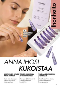 Oriflame-mainoslehti voimassa 22.04.2026 alkaen | Sivu: 81