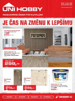 Náhled letáku Uni Hobby leták od 30.07.2026