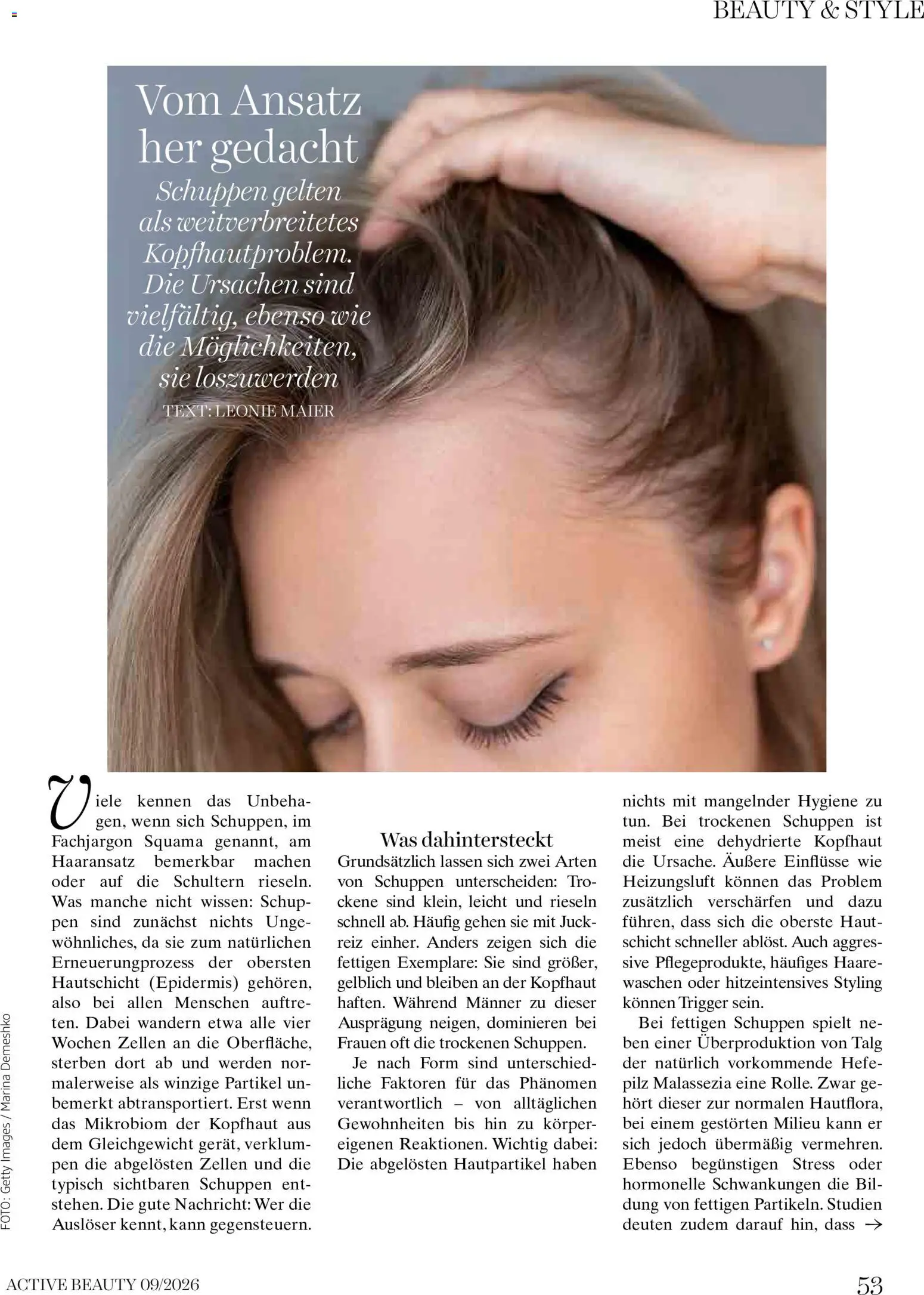 dm drogerie markt Active Beauty Magazin 09/2026 gültig ab 01.09.2026 | Seite: 53