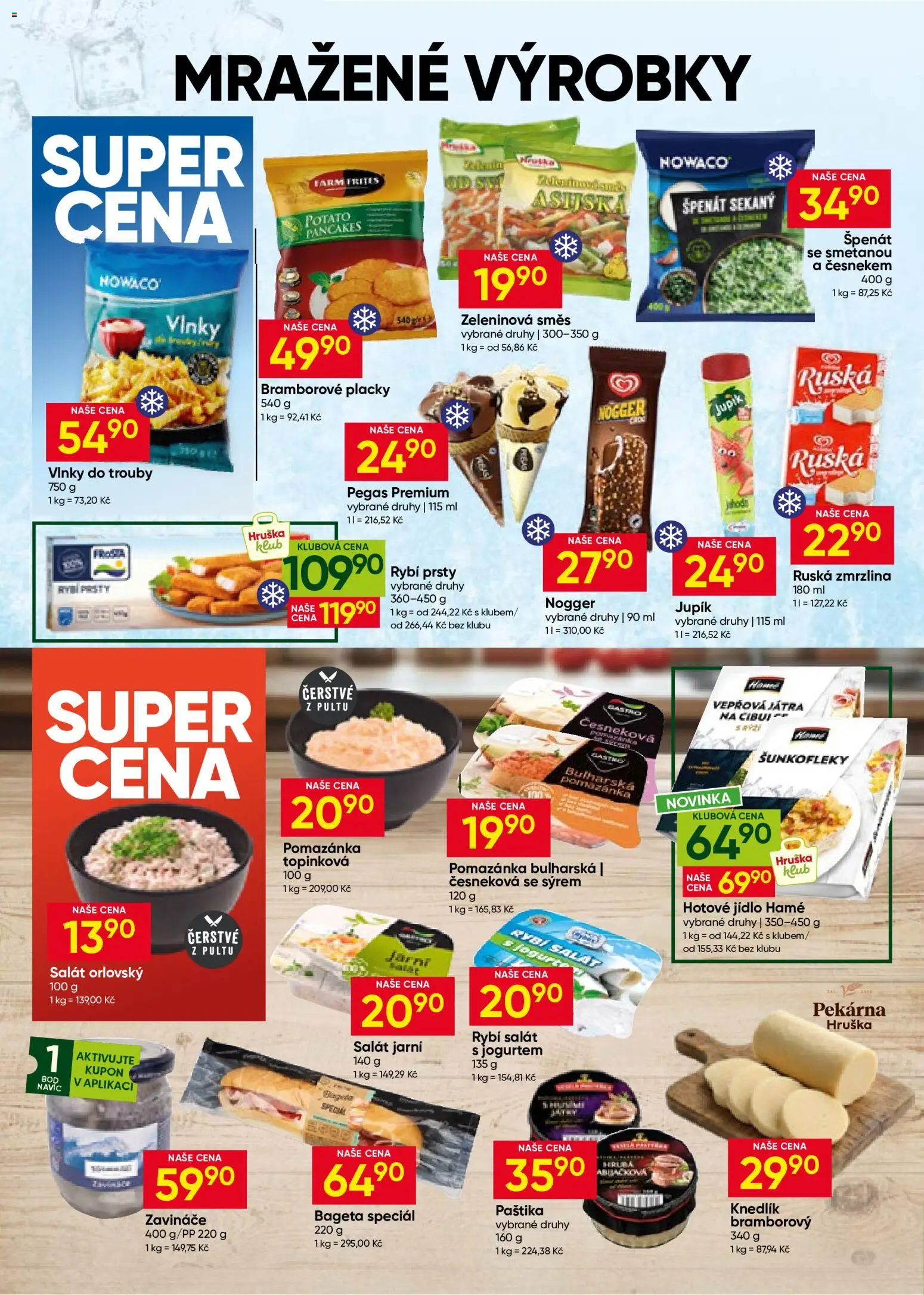 Hruška leták od 12.08.2026 | Strana: 6 | Produkty: Knedlík, Vepřová játra, Játra, Paštika