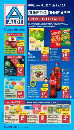 Aldi - ALDI Nord: Wochenangebote ab 20.07.2026 gültig