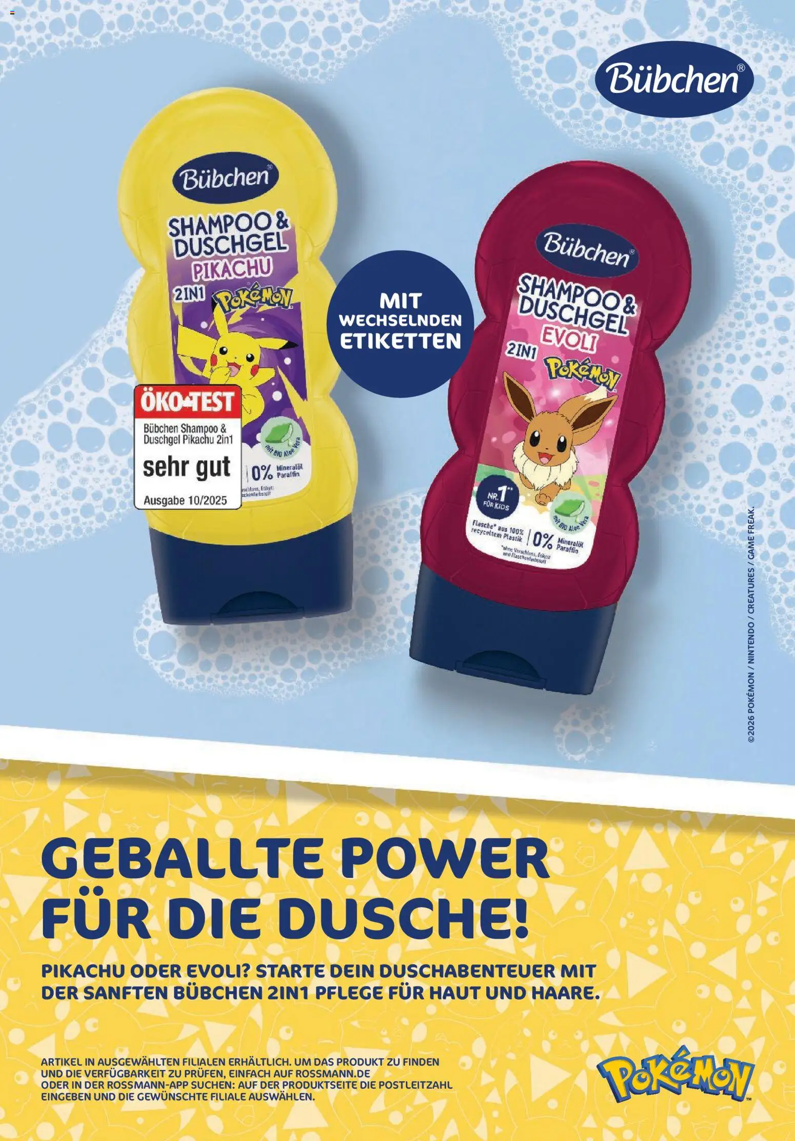 Rossmann Centaur – gültig ab 01.10.2026 | Seite: 23 | Produkte: Dusche, Shampoo, Duschgel