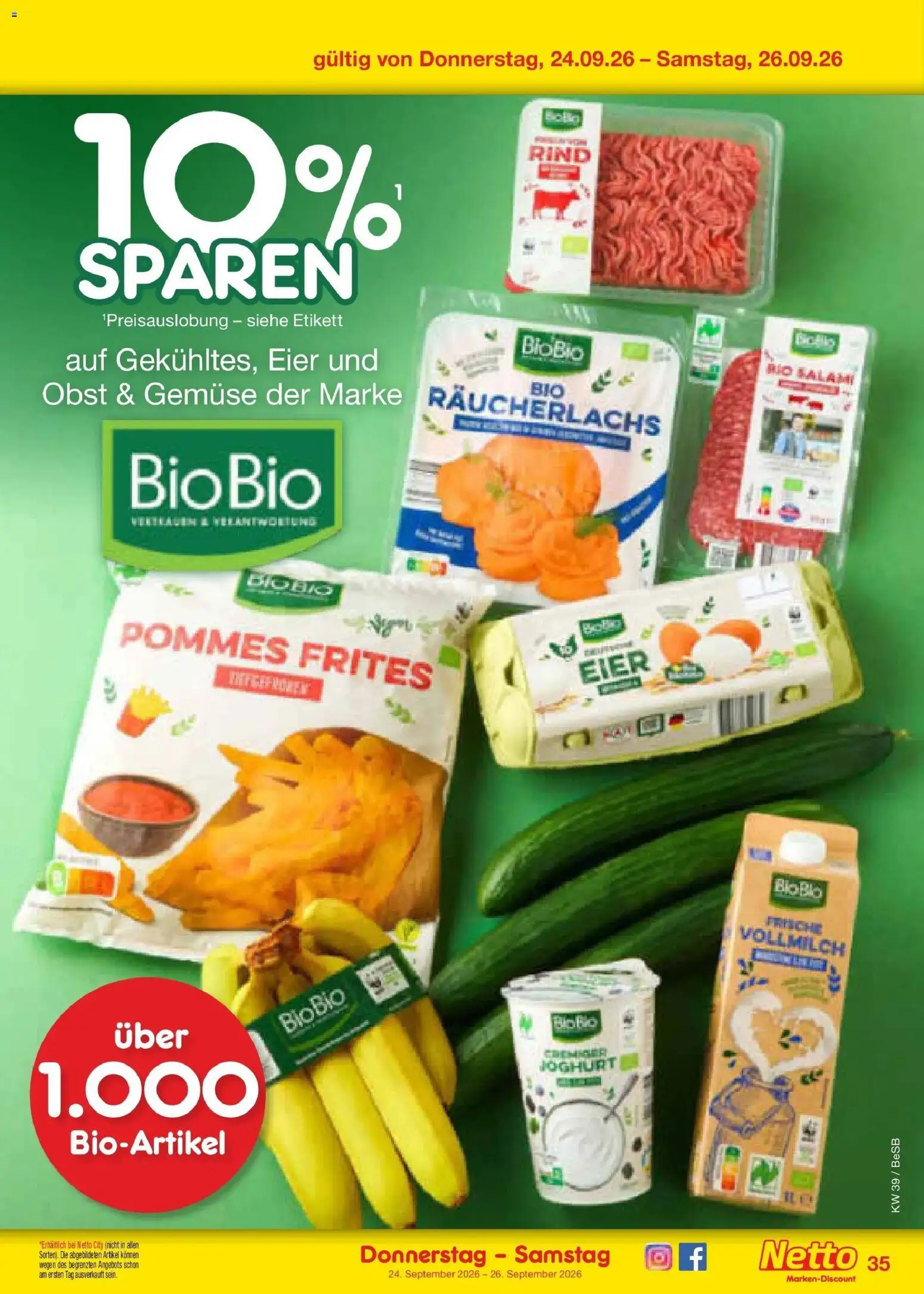 Netto Marken-Discount Prospekt Berlin-Prenzlauer Berg – gültig ab 21.09.2026 | Seite: 49 | Produkte: Eier, Pommes, Räucherlachs, Gemüse