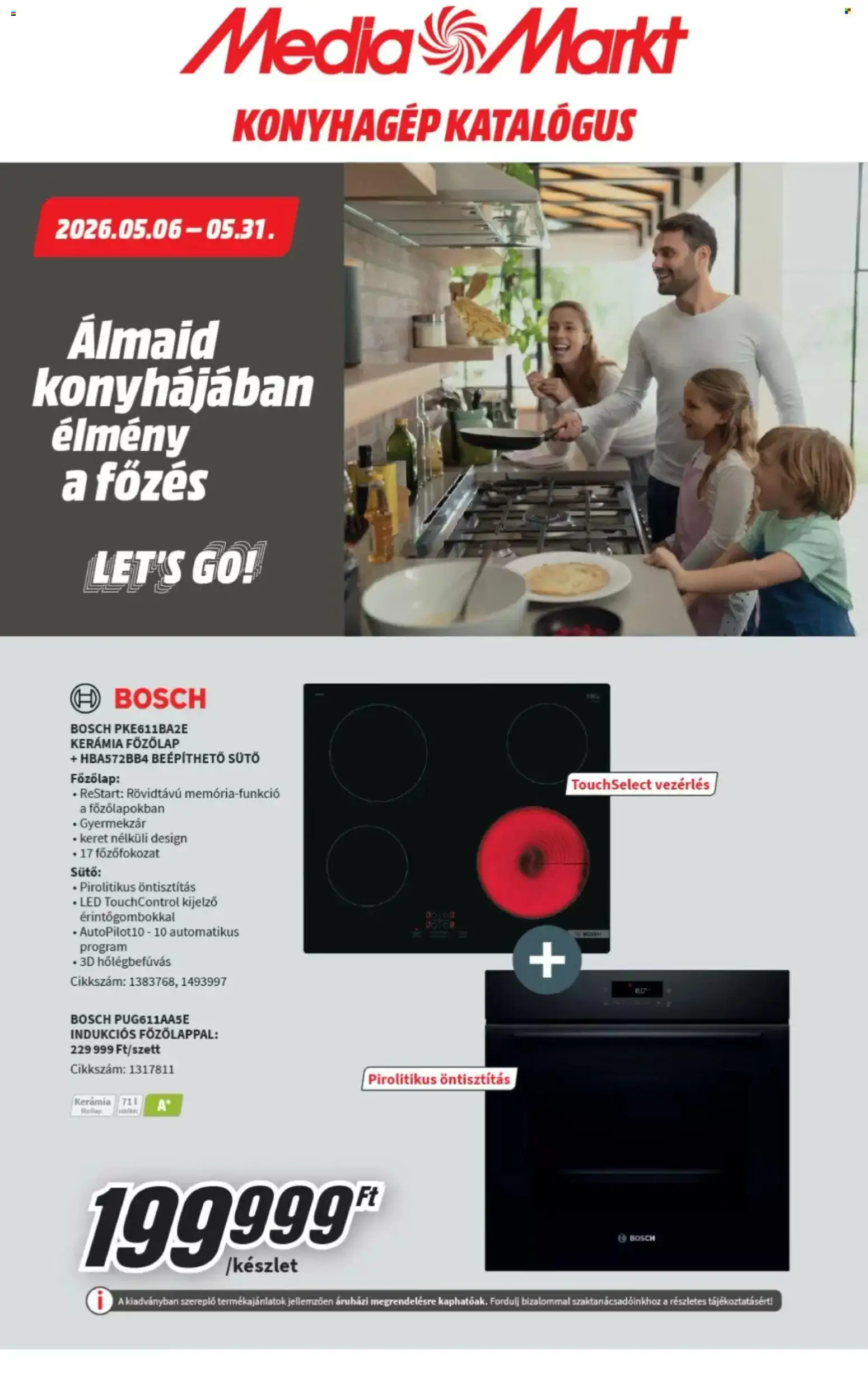 Media Markt akciós ujság - amely érvényes a következő dátumtól: 06.05.2026 | Oldal: 1