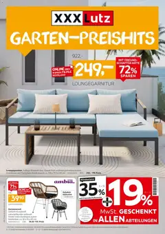 XXXLutz Garten-Preishits ab 06.06.2026 gültig