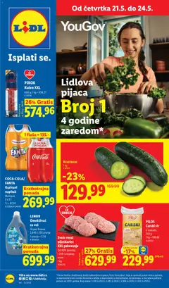 Lidl katalog - pregled Lidl kataloga - važi od 21.05.2026