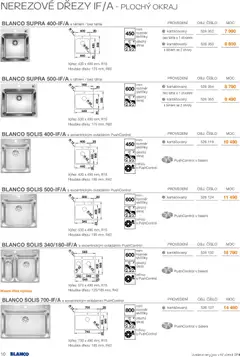 Náhled letáku Möbelix leták - Blanco od 01.02.2026 | Strana: 10 | Produkty: Dřez