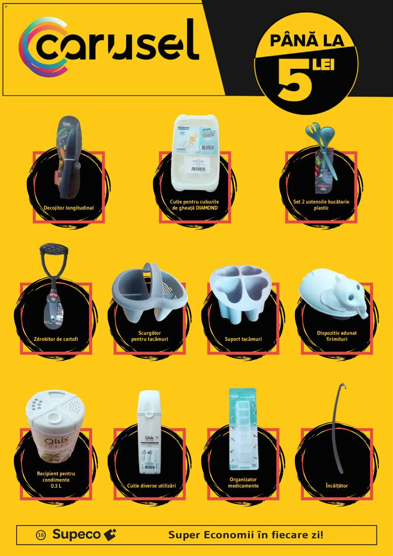 Noul catalog Supeco – valabil de la 04.06.2026 | Pagină: 16 | Produse: Bucătărie, Cutie, Condimente, Cartofi