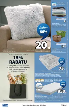 Pogląd oferty "JYSK gazetka" - ważna od 23.09.2026 | Strona: 16