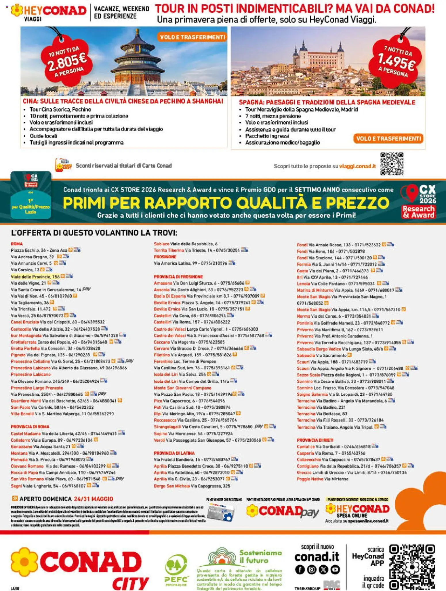 Volantino Conad del 20.05.2026 | Pagina: 16 | Prodotti: Acqua, WC