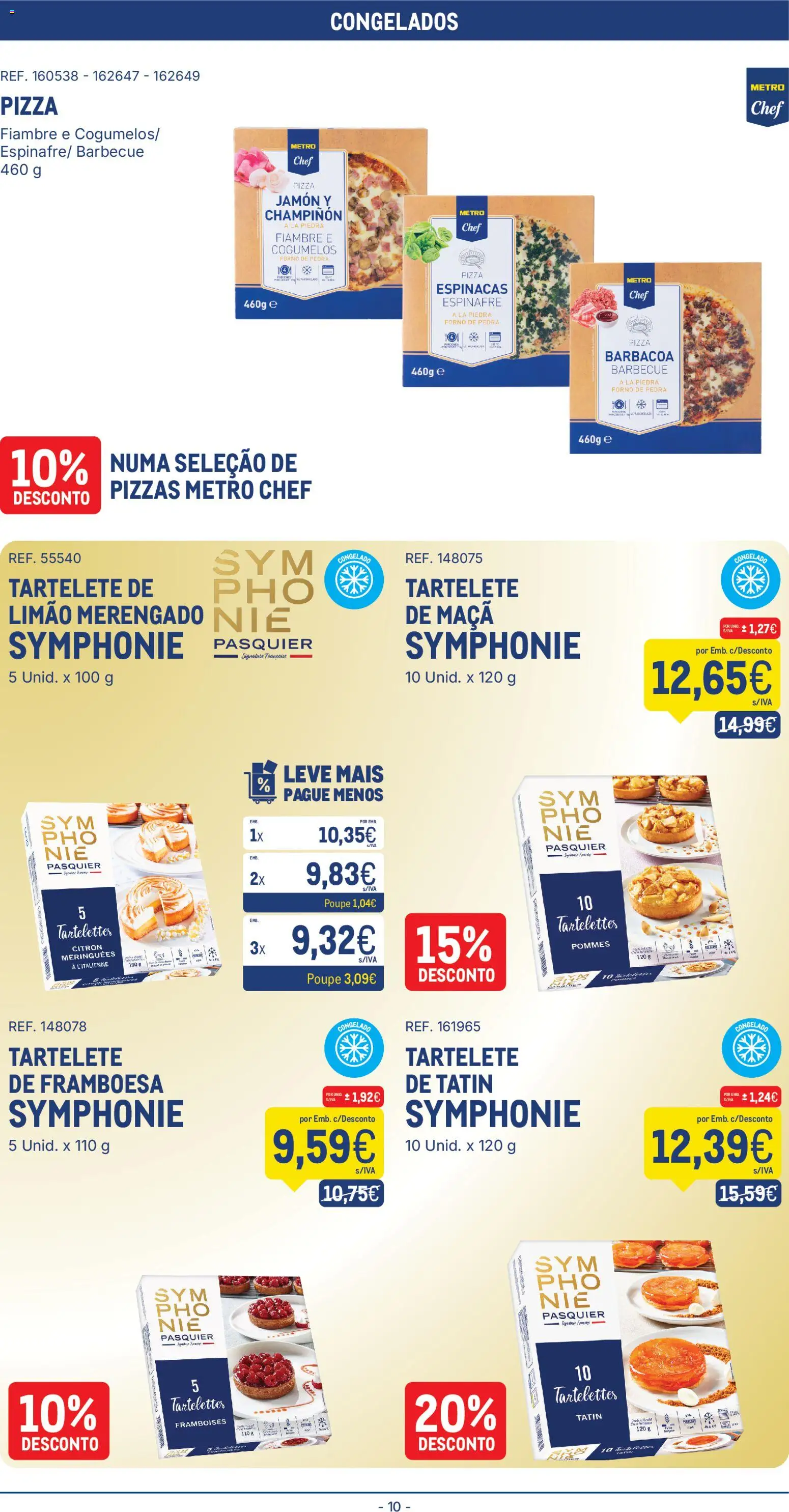 Makro folheto │ válido de 11/08/2026 | Página: 10 | Produtos: Forno, Fiambre, Maça, Pizza