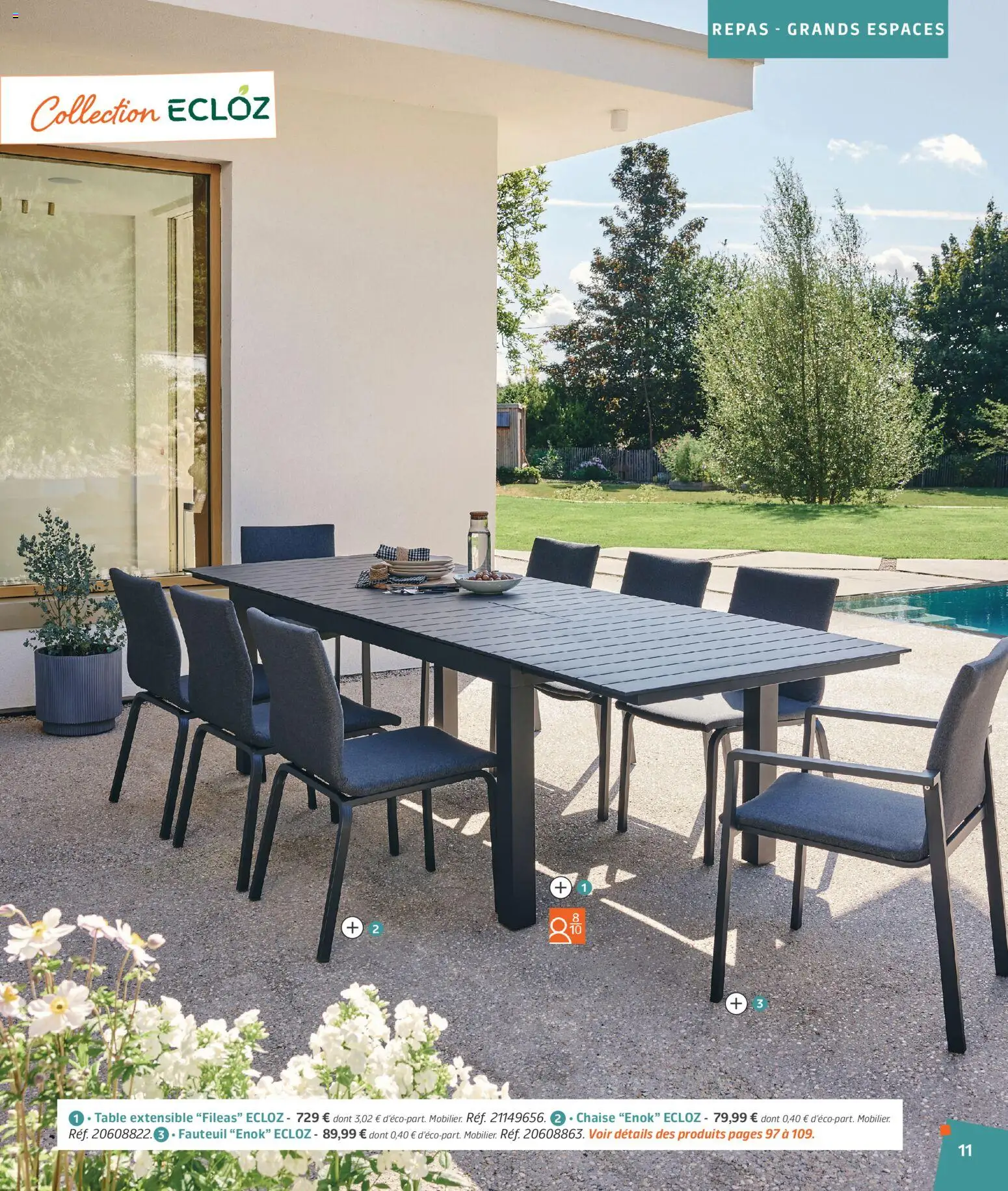 {H1} | Page: 11 | Produits: Fauteuil