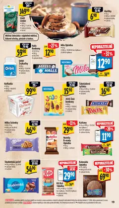 Náhled letáku JOJO Želé bonbony, Želé bonbony od 15.07.2026 | Strana: 29 | Produkty: Lindor, Lindt, Čokoláda, Lindt lindor
