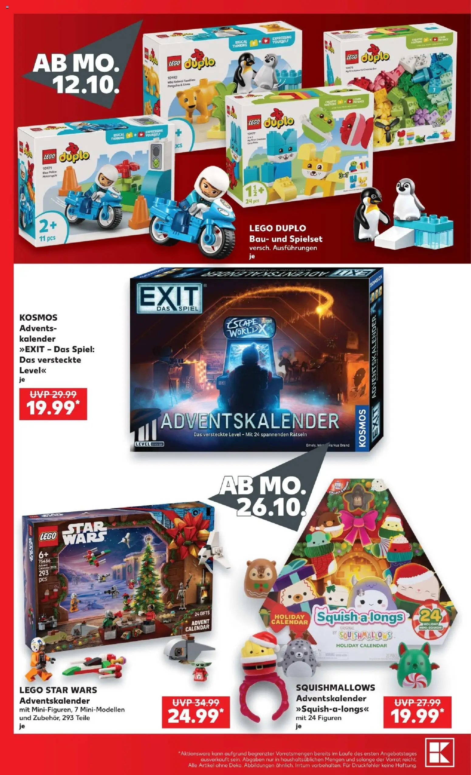Kaufland Prospekt – gültig ab 12.10.2026 | Seite: 4 | Produkte: Spiel