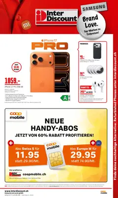 Interdiscount aktionen Mobile ab 17.08.2026 gültig