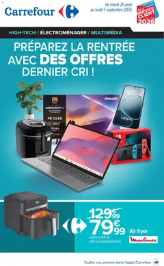 Carrefour - Prévisualisation de Carrefour Préparez la rentrée avec des offres dernier cri valide à partir de 25/08/2026
