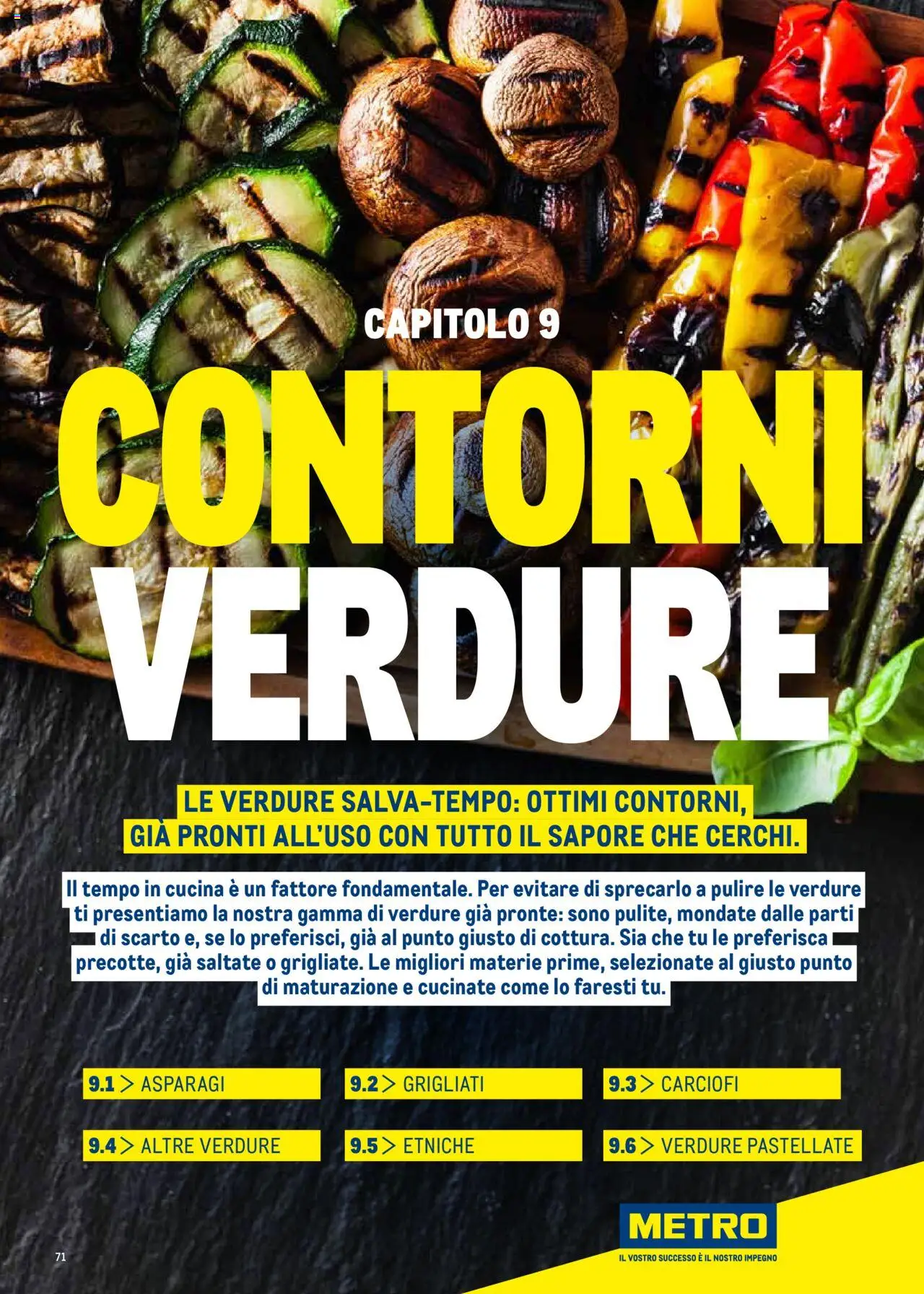 Volantino Metro del 30.06.2025 | Pagina: 71 | Prodotti: Verdure, Carciofi, Asparagi