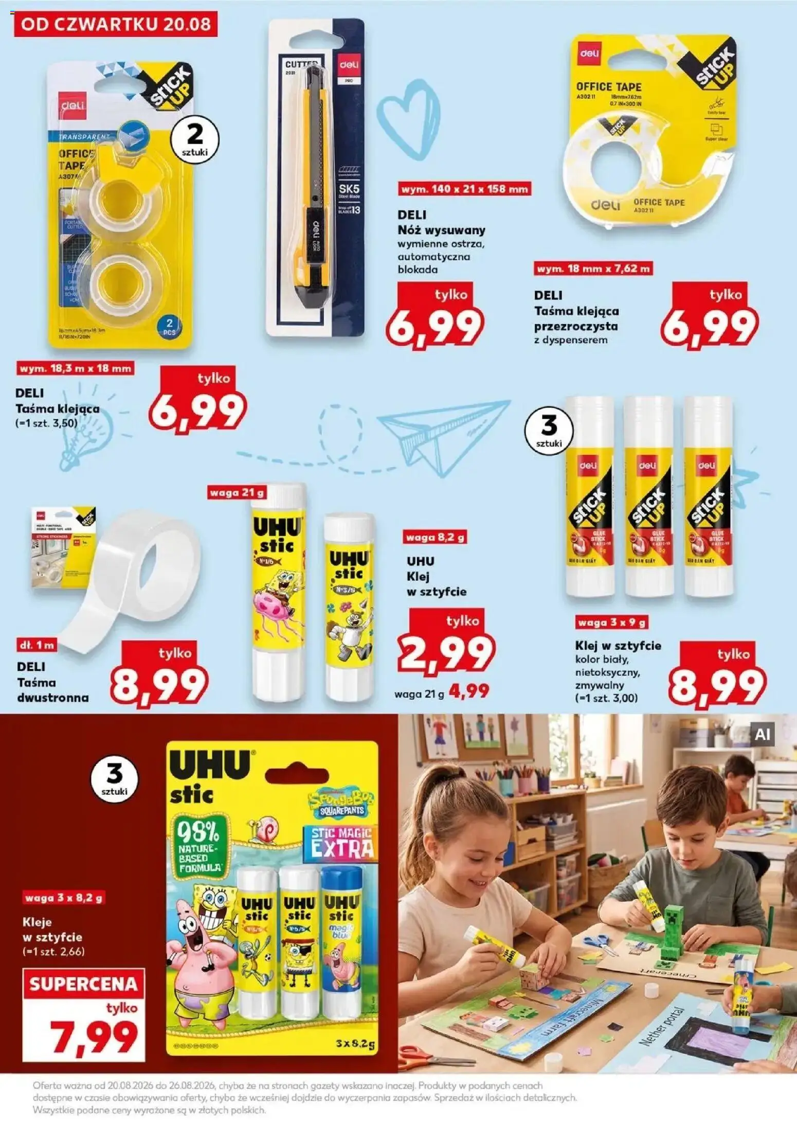 Kaufland gazetka - Wszystko do szkoły od 20.08.2026 - od jutra PDF | Strona: 13 | Produkty: Waga, Gazety