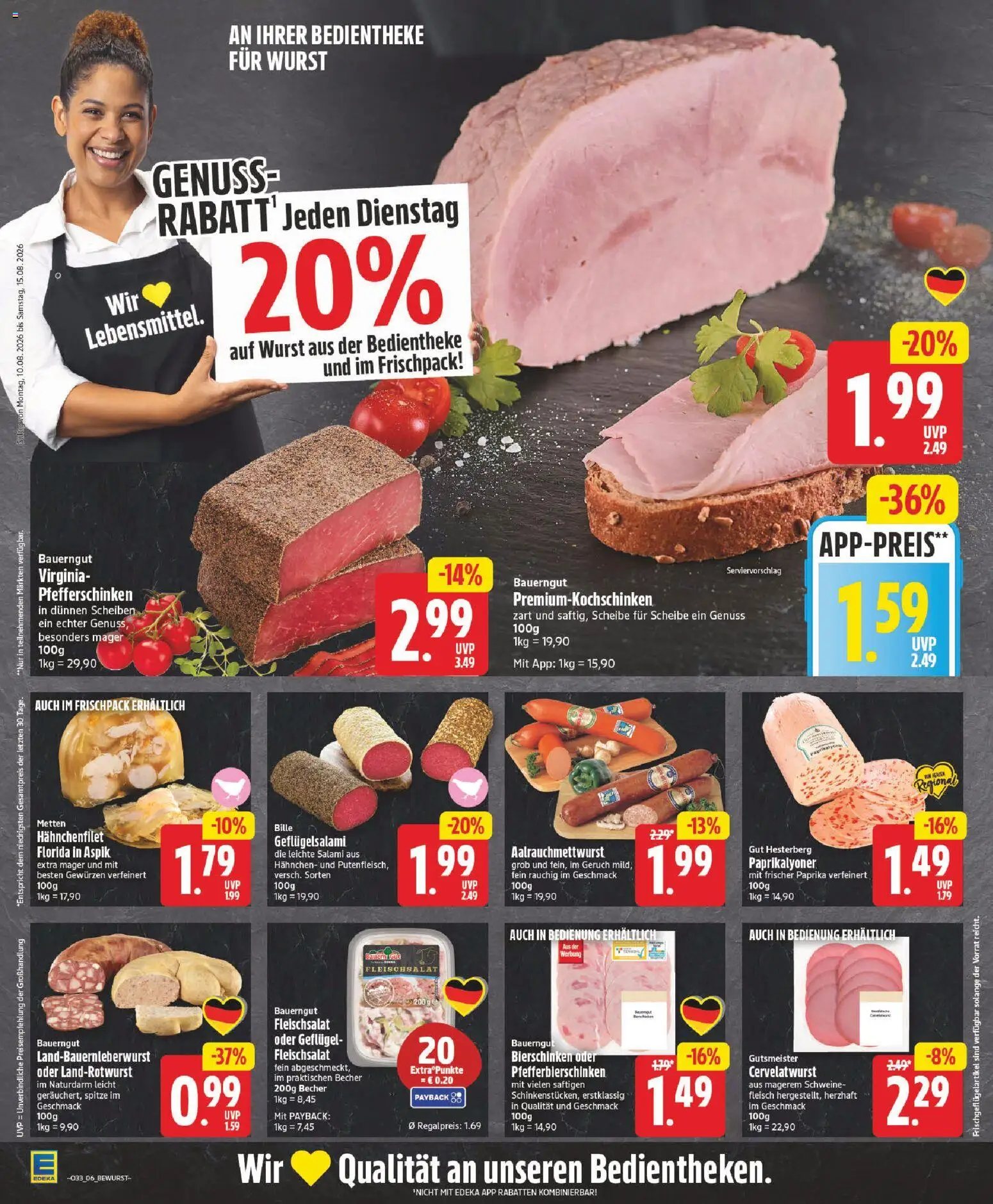 Edeka Prospekt – gültig ab 10.08.2026 | Seite: 6