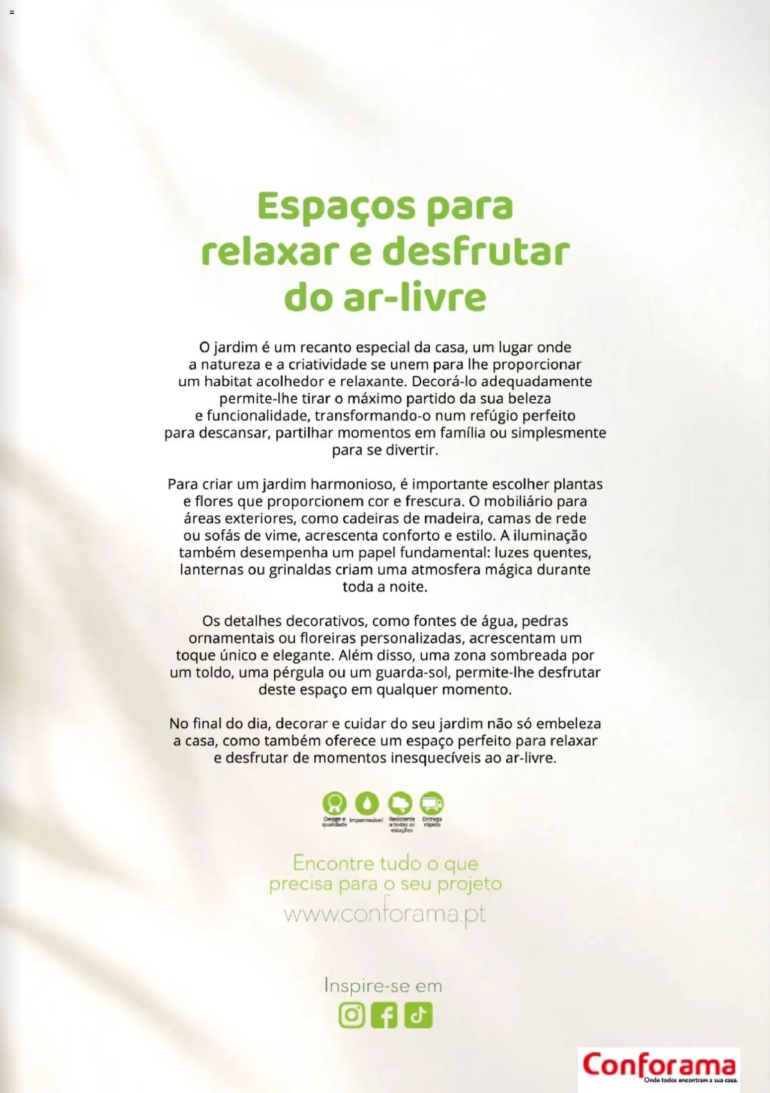 Conforama Jardim │ válido de 19.03.2026 | Página: 3 | Produtos: Cadeiras, Flores, Sofás