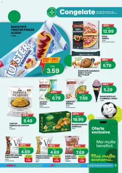 Ofertele Diana valabile de la 16.06.2026 | Pagină: 5 | Produse: Ciuperci, Șuncă, Înghețată, Cartofi