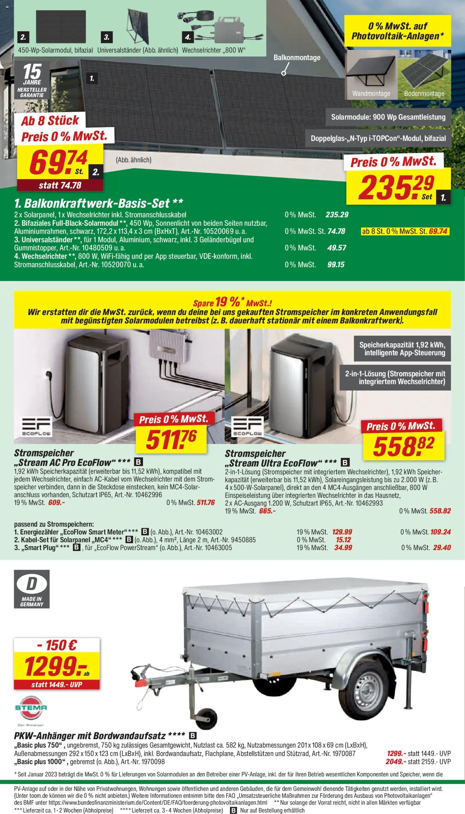 Toom Baumarkt Prospekt – gültig ab 15.08.2026 | Seite: 8 | Produkte: Steckdose