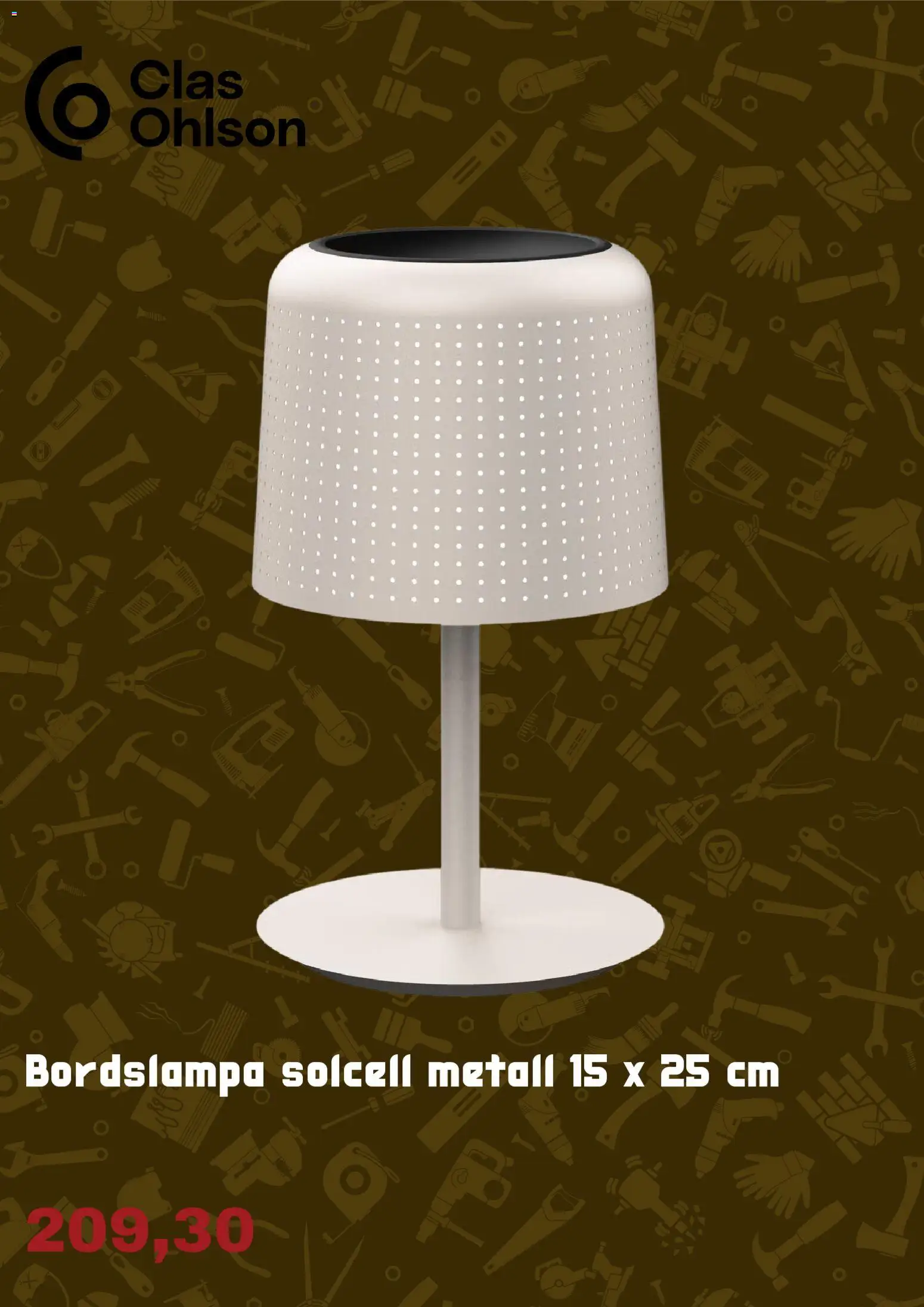 Clas Ohlson reklamblad aktuell från 19.05.2026 | Sida: 4 | Produkter: Bordslampa
