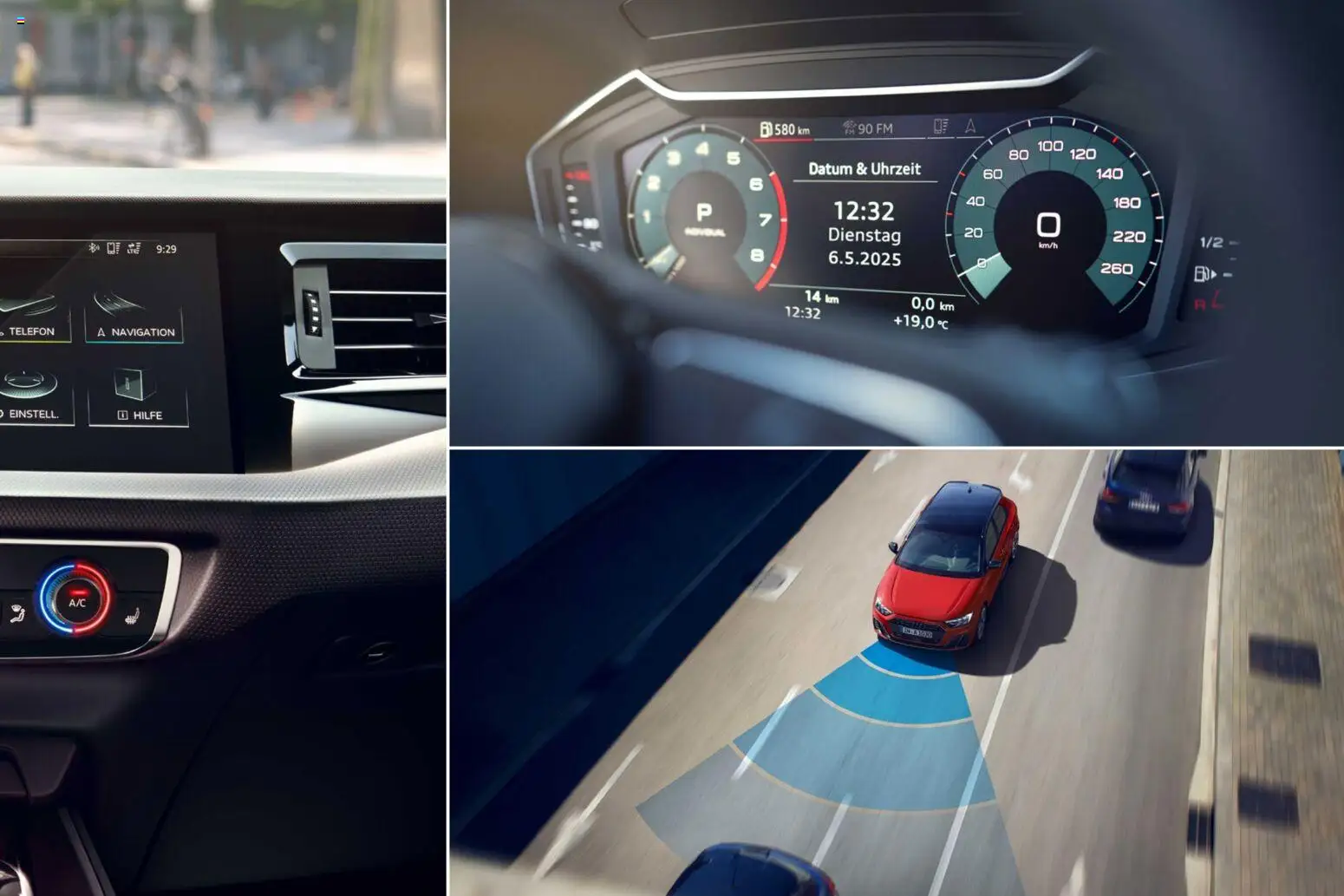 Audi A1 Sportback / A1 allstreet – gültig ab 28.10.2025 | Seite: 65 | Produkte: Mikrofon, Lautsprecher, Soundsystem