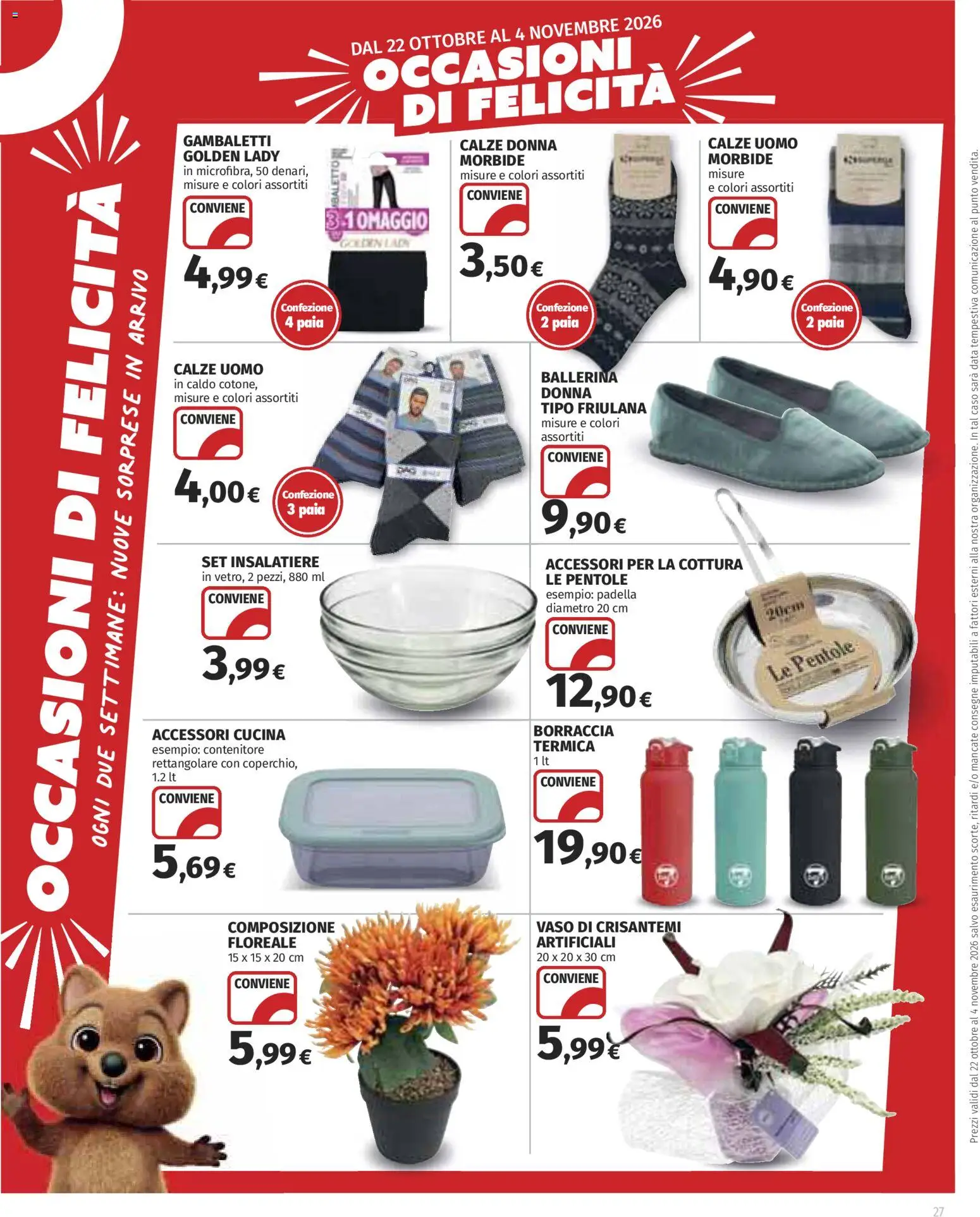 Volantino Ipercoop del 22/10/2026 | Pagina: 27