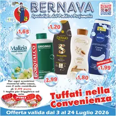 Anteprima del volantino Bernava volantino valido a partire dal 03/07/2026